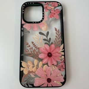 Casetify Floral Phone Case - Pink and Green